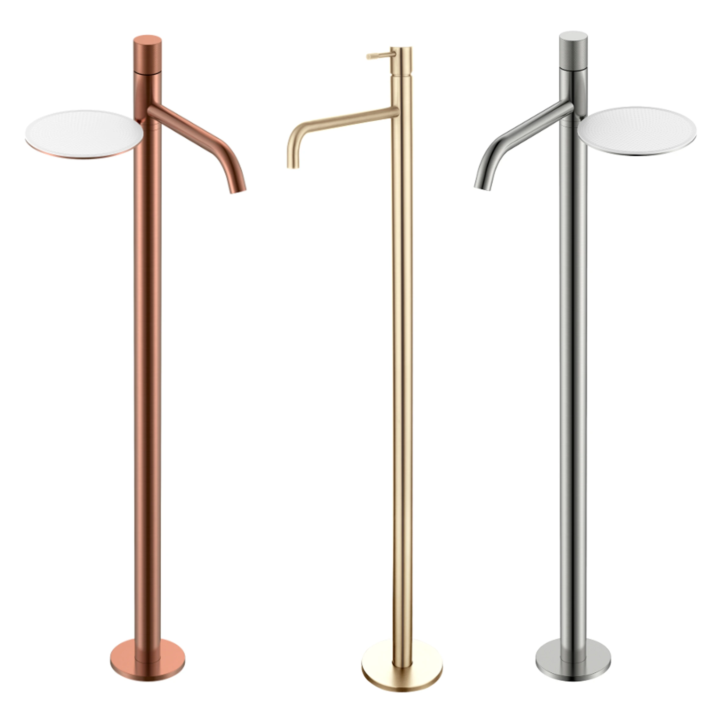 Смеситель для умывальника напольный BOHEME UNO 