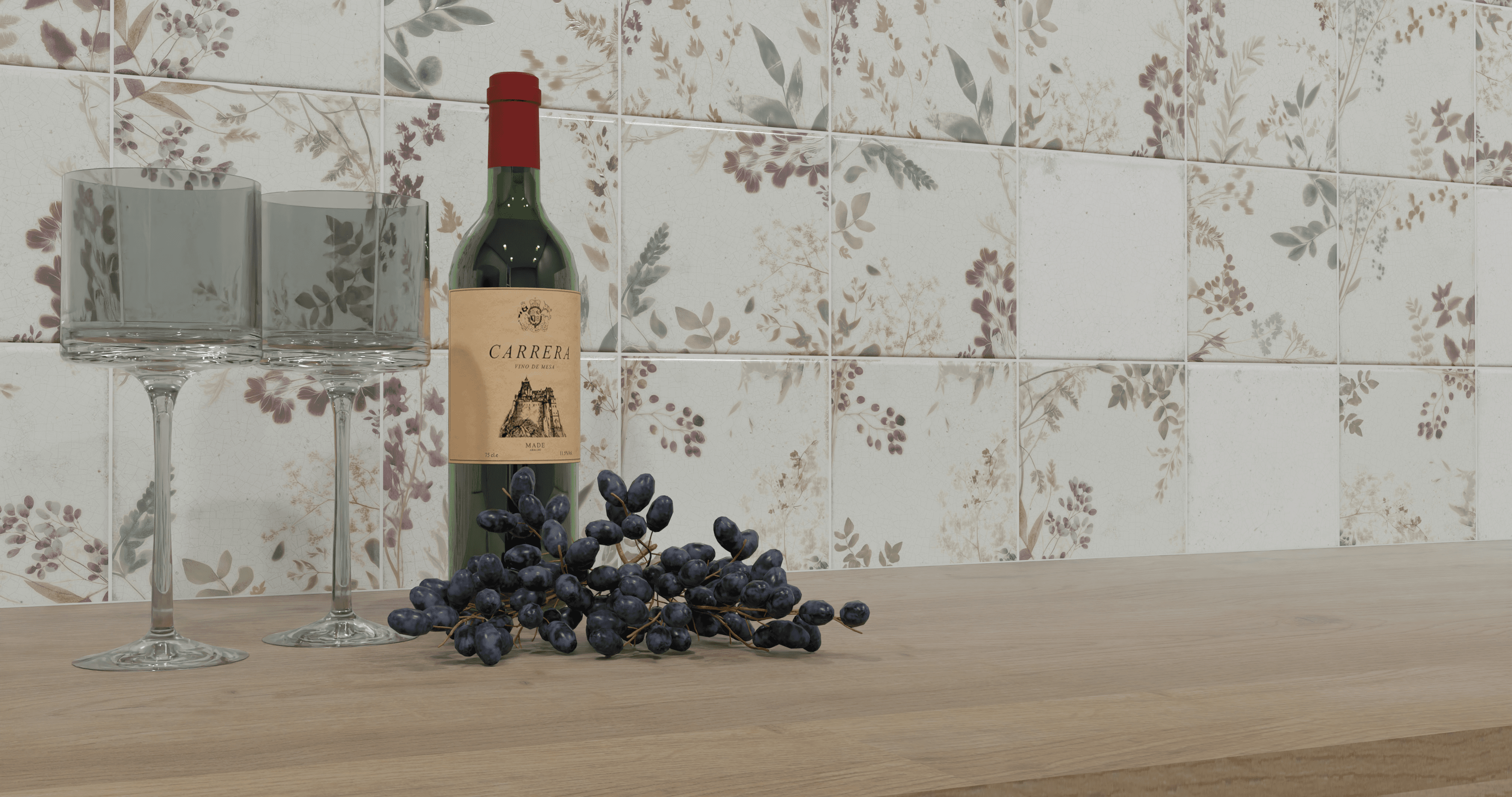 плитка на кухне