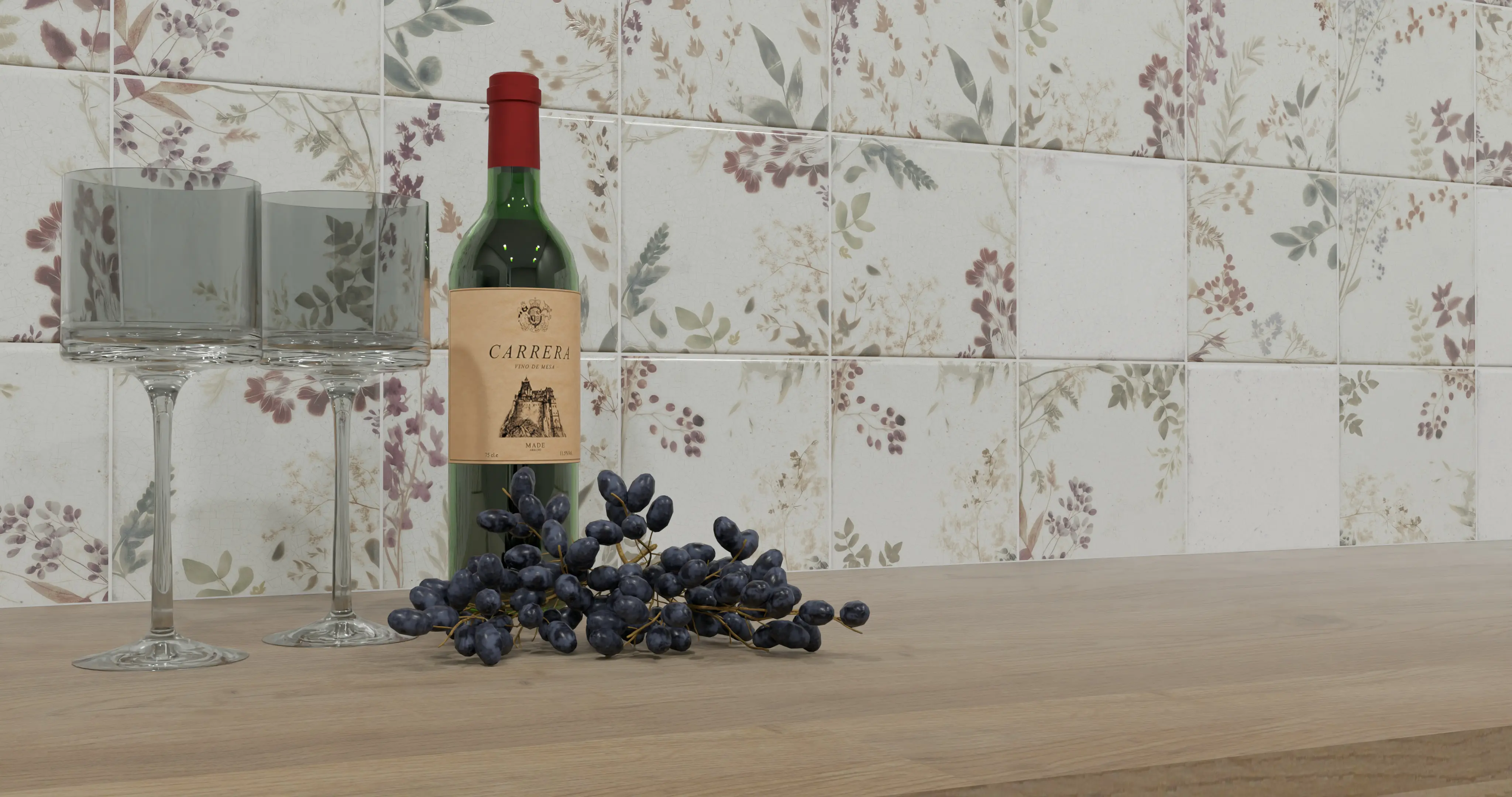 плитка на кухне